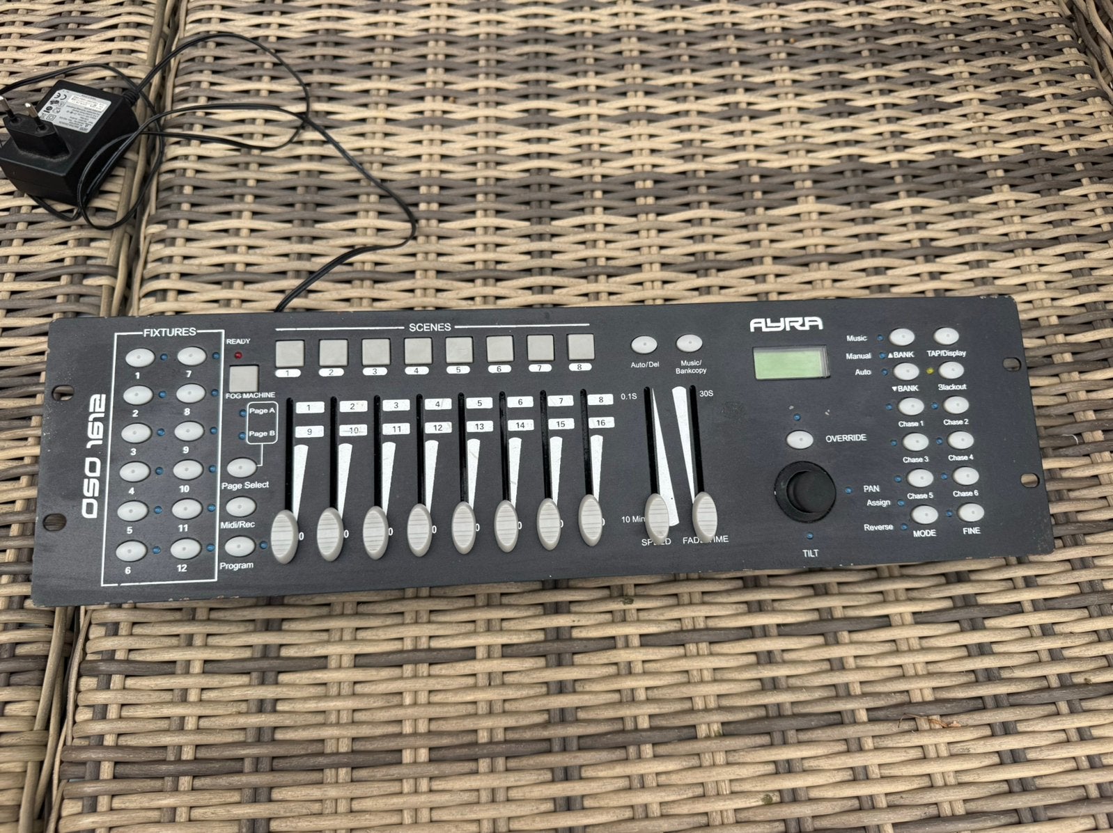 Ayra OSO 1612 DMX lichtcontroller., Ophalen of Verzenden, Gebruikt, Licht, Geluidgestuurd