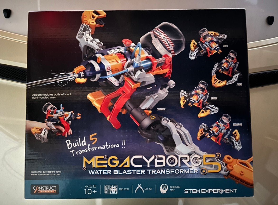 Megacyborg 5 Waterblaster Transformer STEM 10+, Verzamelen, Transformers, G1, Ophalen of Verzenden, Nieuw, Autobots