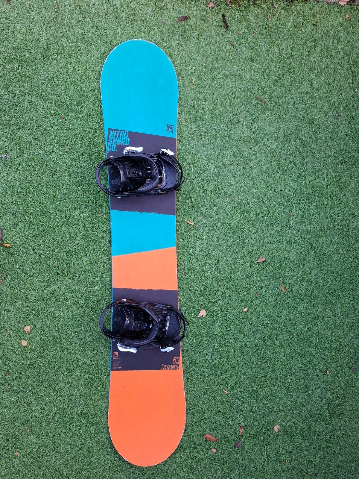 Nitro Stance Snowboard 153 cm met Bindingen, Sport en Fitness, Ophalen, Gebruikt, Board
