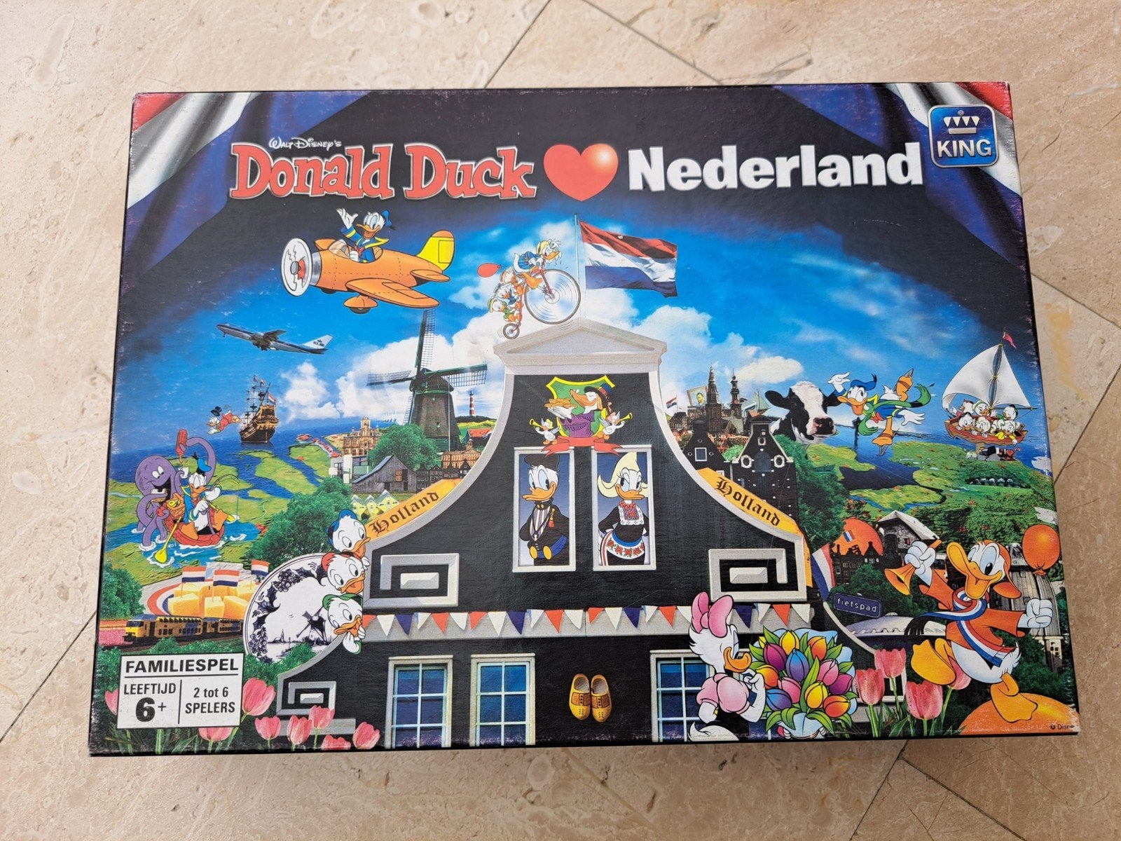 Donald Duck bordspel, Hobby en Vrije tijd, Denksport en Puzzels, Ophalen of Verzenden, Minder dan 500 stukjes