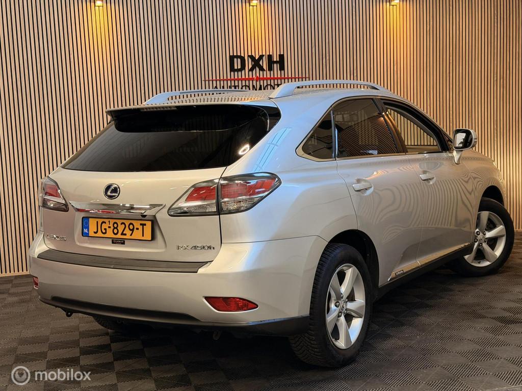 Lexus RX 450h 4WD Luxury Line NAP 2eEIG DEALER-ONDRHOUDEN, Auto's, Lexus, Automaat, Euro 5, Gebruikt, Zwart