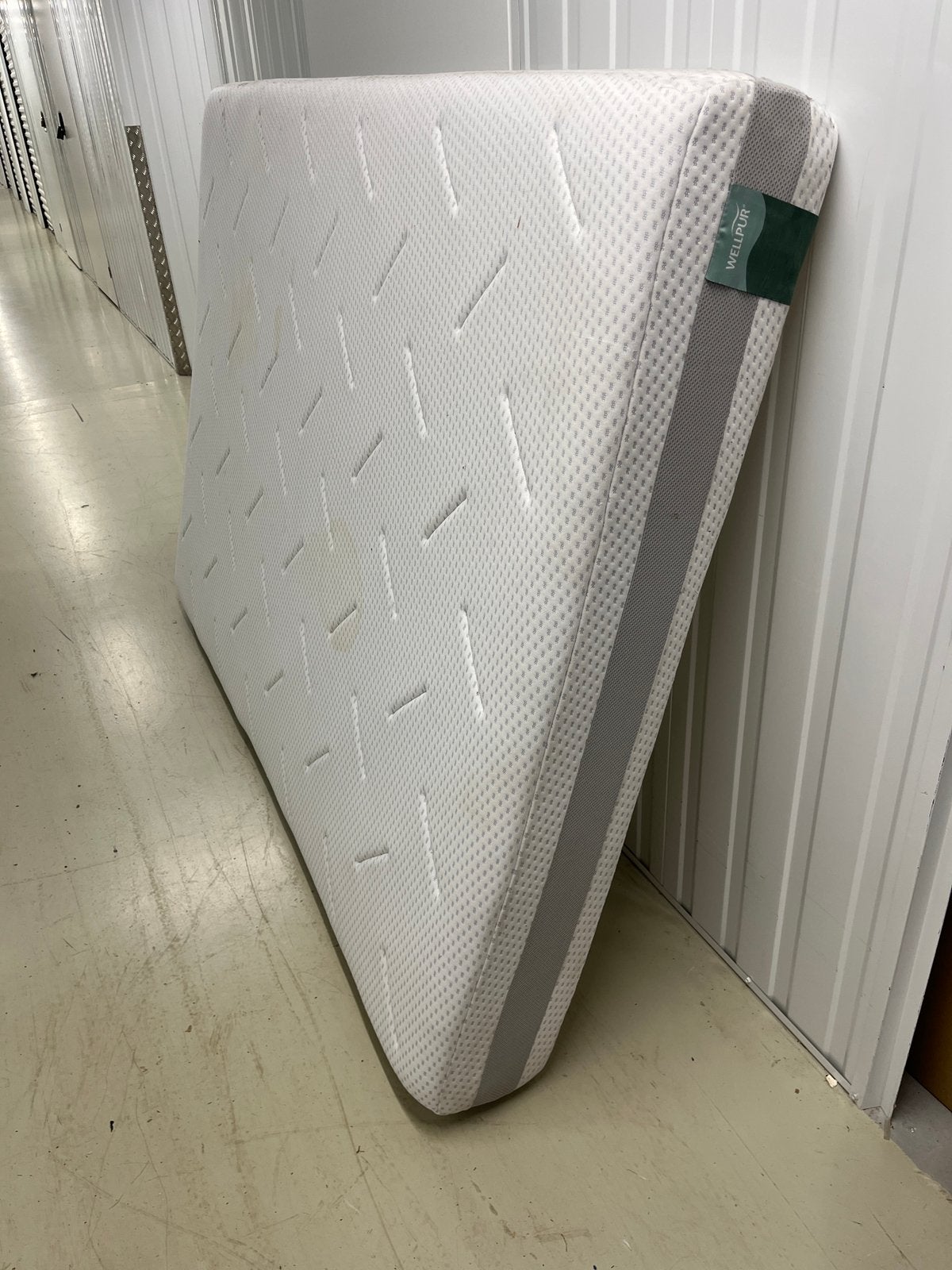 Gratis Wellpur matras 160 cm x 200 cm, Ophalen, Gebruikt, Tweepersoons, Matras