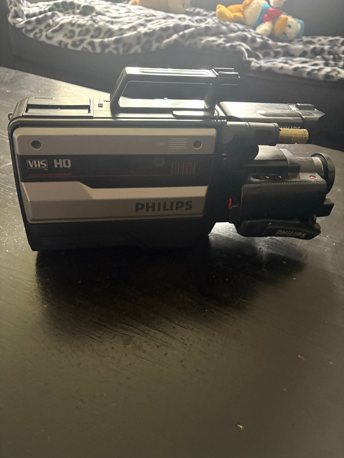 Philips VKR 6820/01 VHS Movie Camera met Koffer, Ophalen of Verzenden, VHS of SVHS, Camera