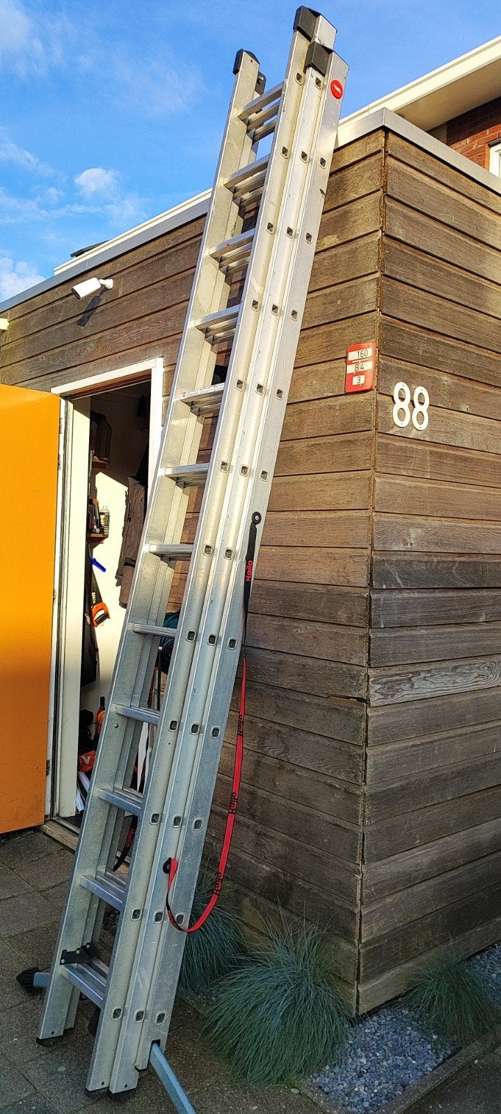 Hailo ProfiSTEP 9312-501 Ladder - 3x12 sporten, Ophalen of Verzenden
