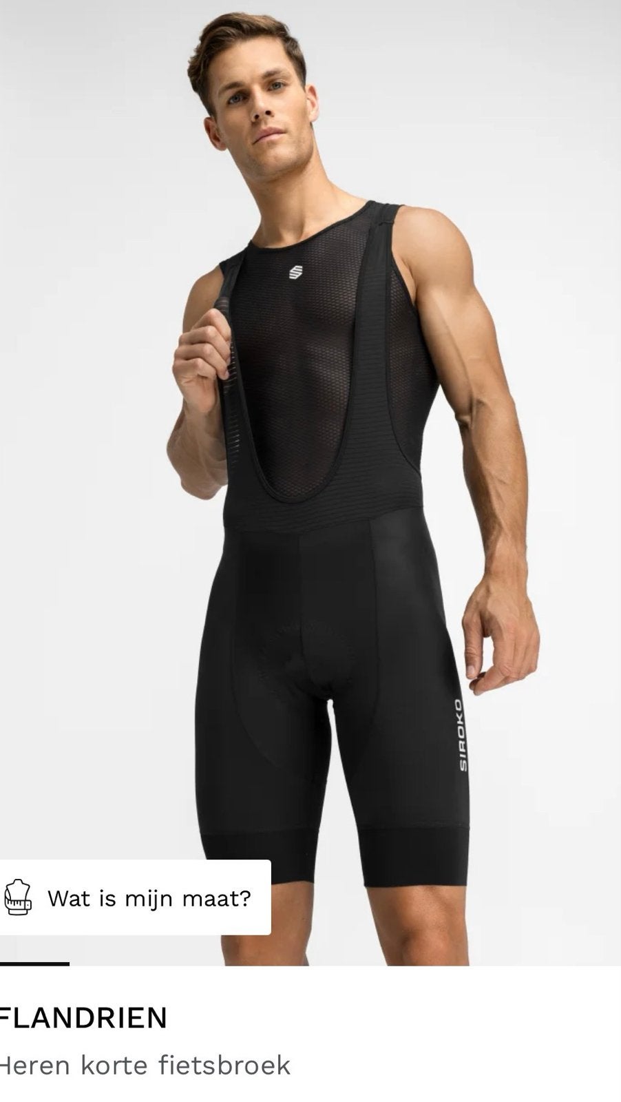Siroko Flandrien fietsbroek - Heren XL, Ophalen, Heren, Nieuw, Onderkleding