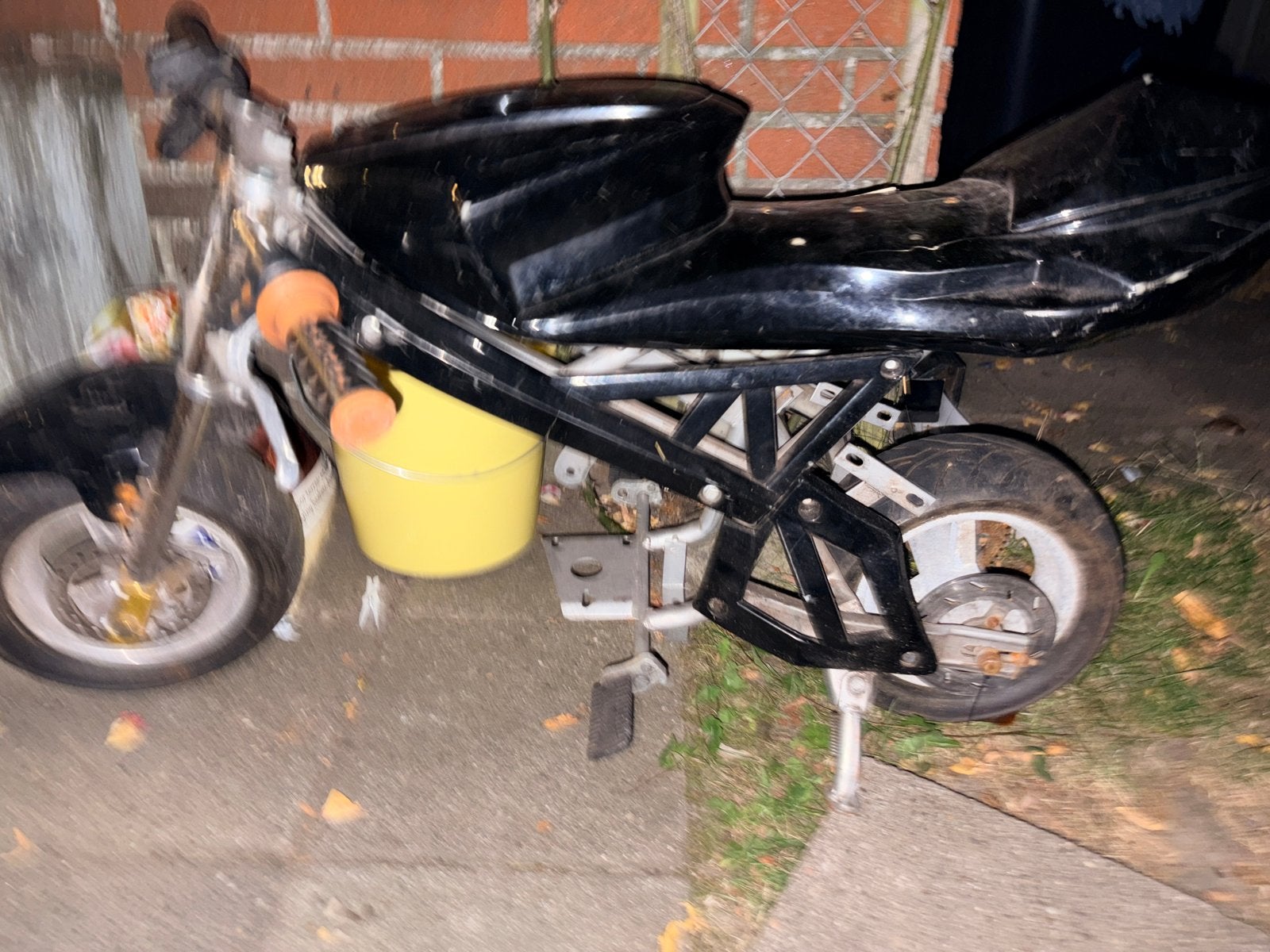 Zwarte Pitbike - Opknapper, Fietsen en Brommers, Ophalen of Verzenden, Gebruikt