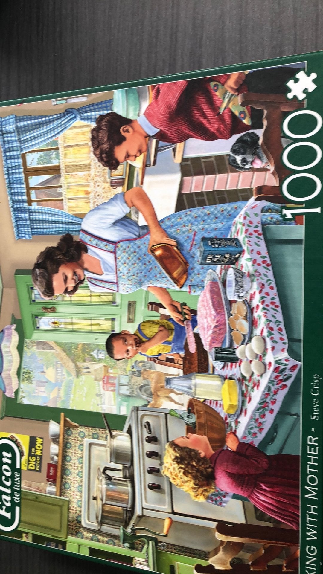 Falcon de luxe legpuzzel 1000 stukjes, Ophalen, 500 t/m 1500 stukjes, Zo goed als nieuw