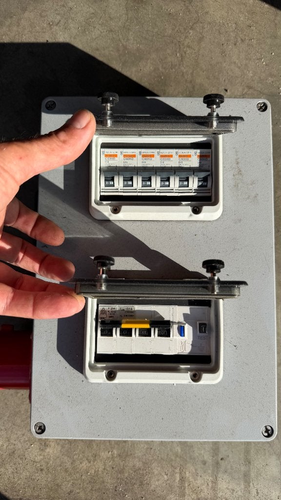 Stroomverdeler 32 amp., Ophalen, Gebruikt