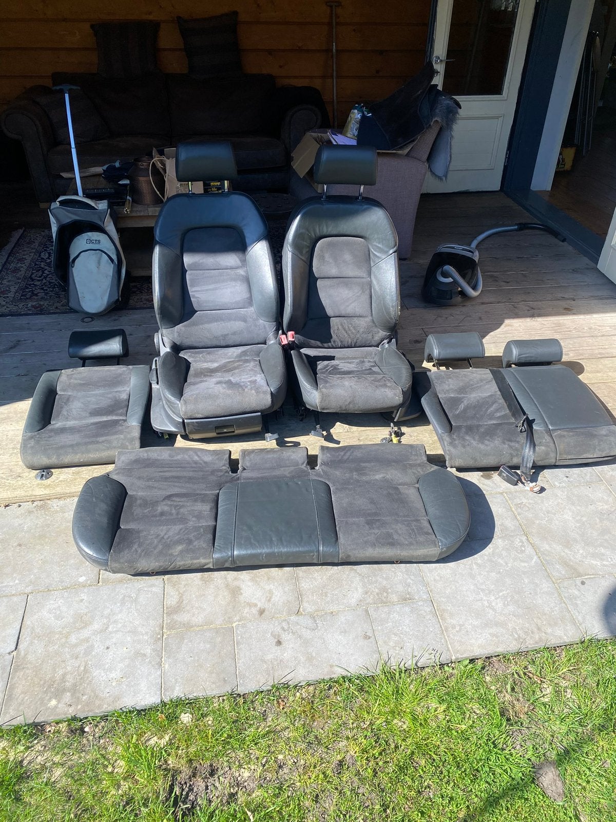 Audi a3 8p s line bekleding, Auto-onderdelen, Interieur en Bekleding, Ophalen, Audi