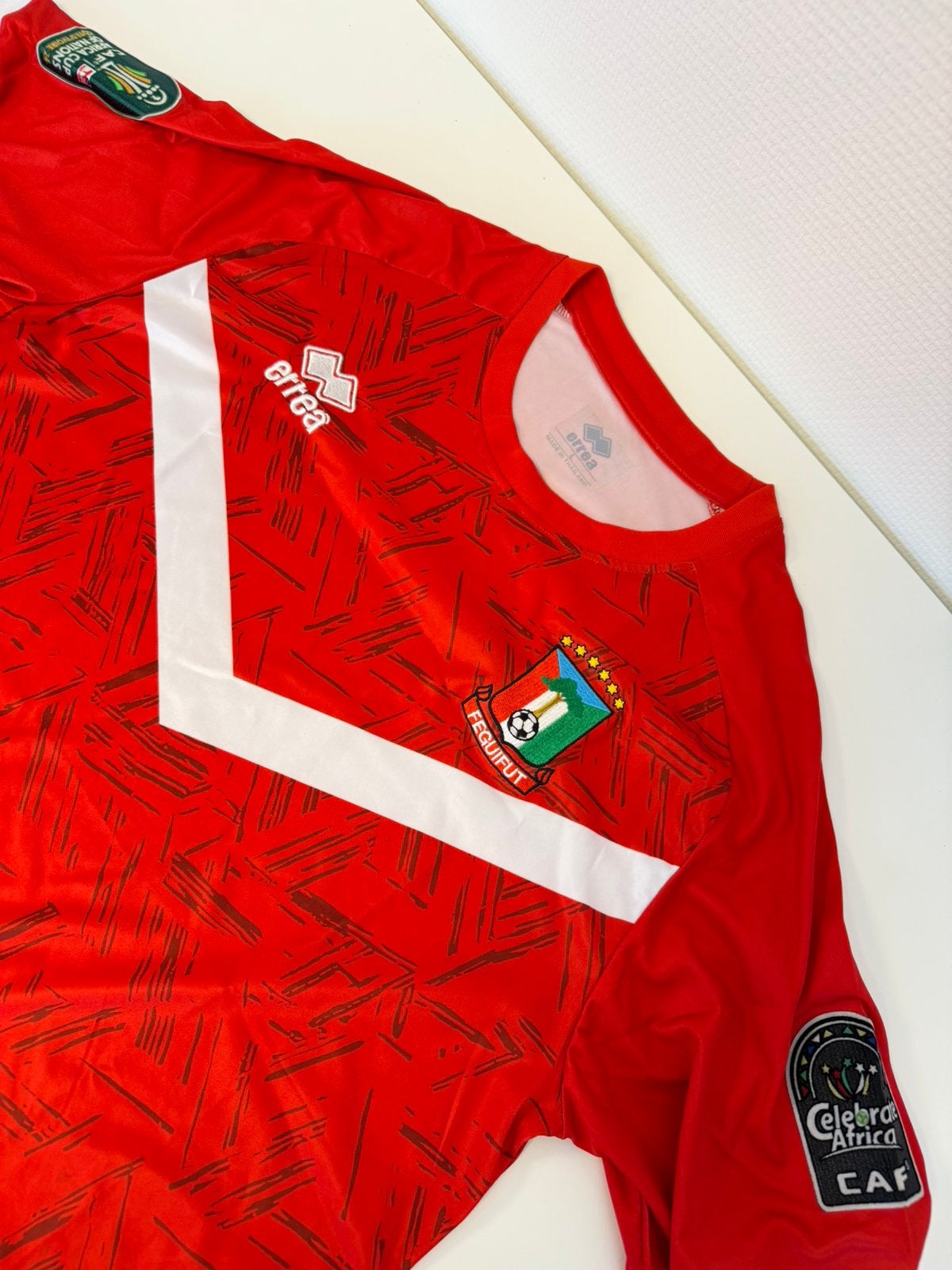 Erreà Equatoriaal-Guinea shirt 2023/24 L Nieuw voetbalshirt, Buitenlandse clubs, Shirt, Nieuw, Ophalen of Verzenden