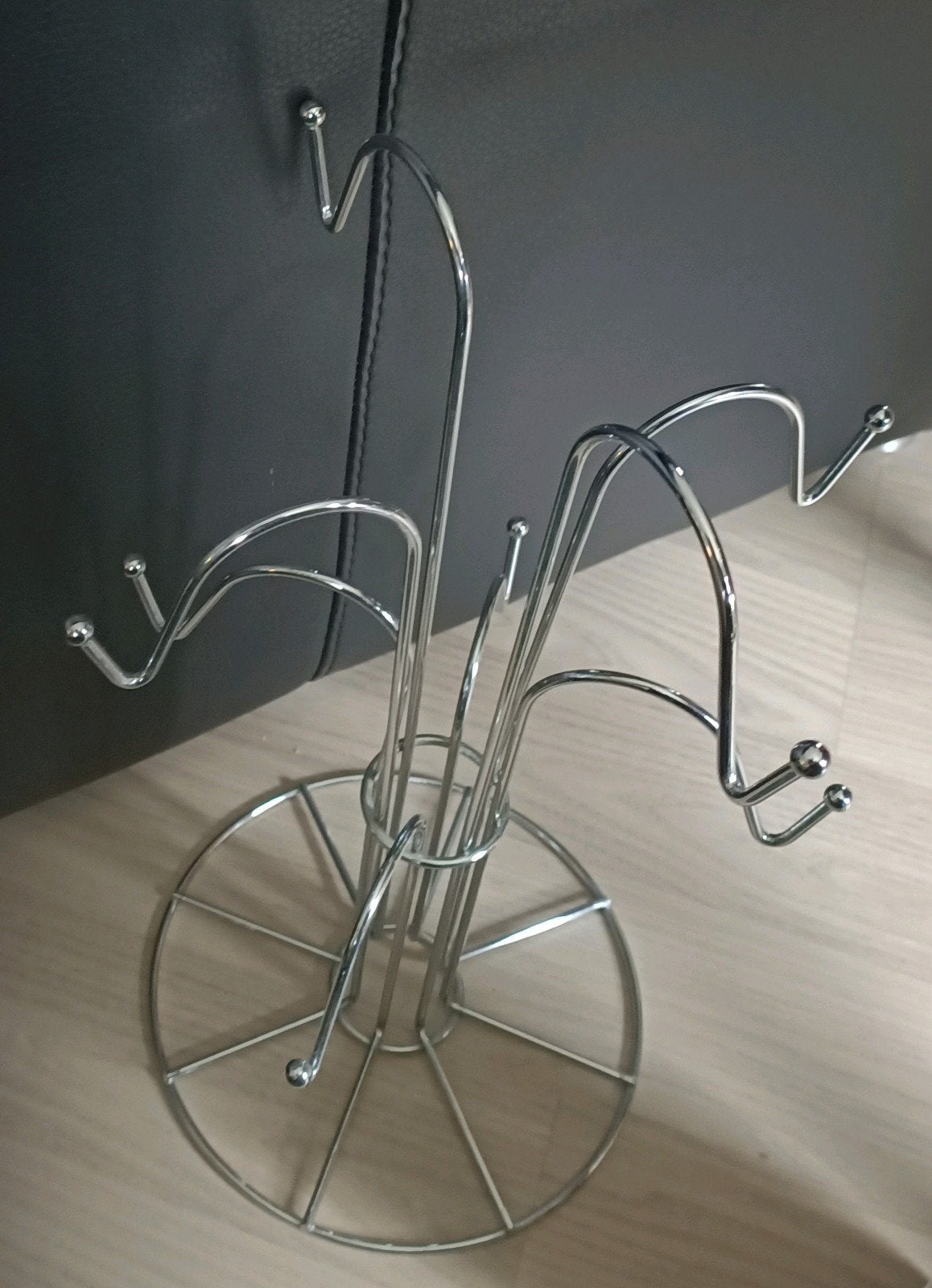 Standaard om 8 Mokken of om sierraden op te hangen!, Ophalen, Zo goed als nieuw, Metaal, Mok