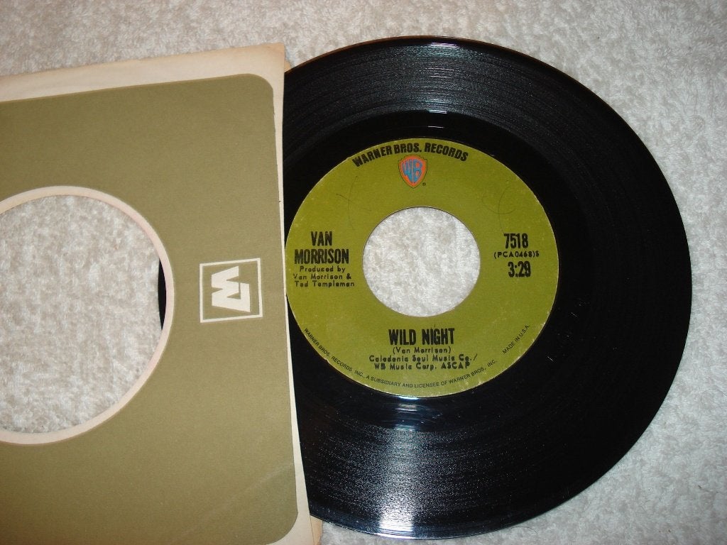 Them Van Morrison    Wild Night  Usa    Orgineel, Originele persing, Ophalen of Verzenden, Zo goed als nieuw, Pop