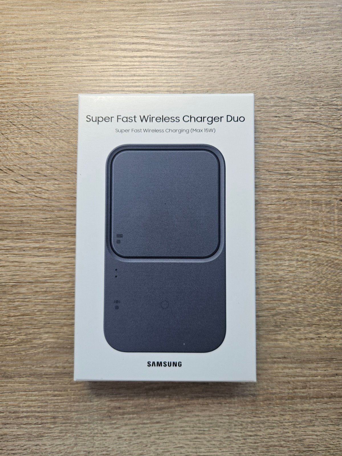 Samsung Super Fast Wireless Charger Duo - Nieuw, Samsung, Draadloze oplader, Nieuw, Ophalen of Verzenden