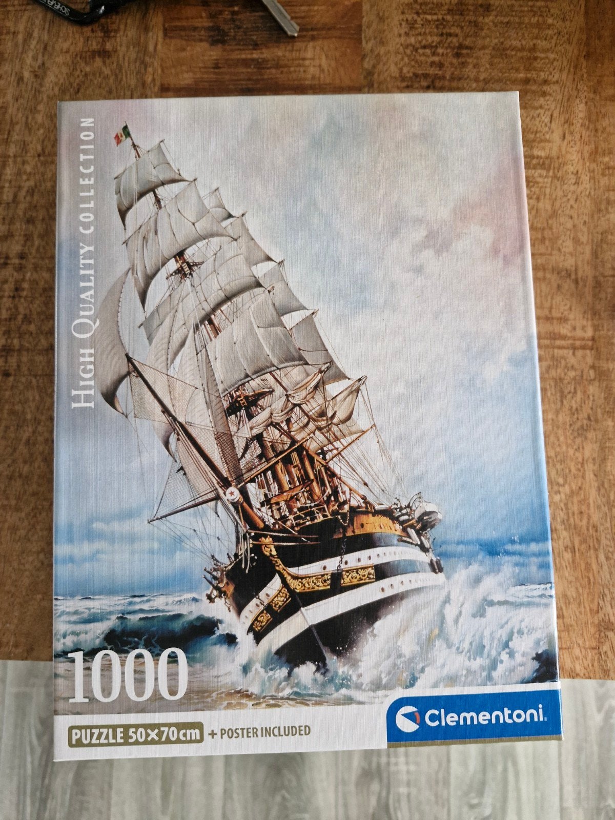 clementoni puzzel 1000, Ophalen of Verzenden, Zo goed als nieuw