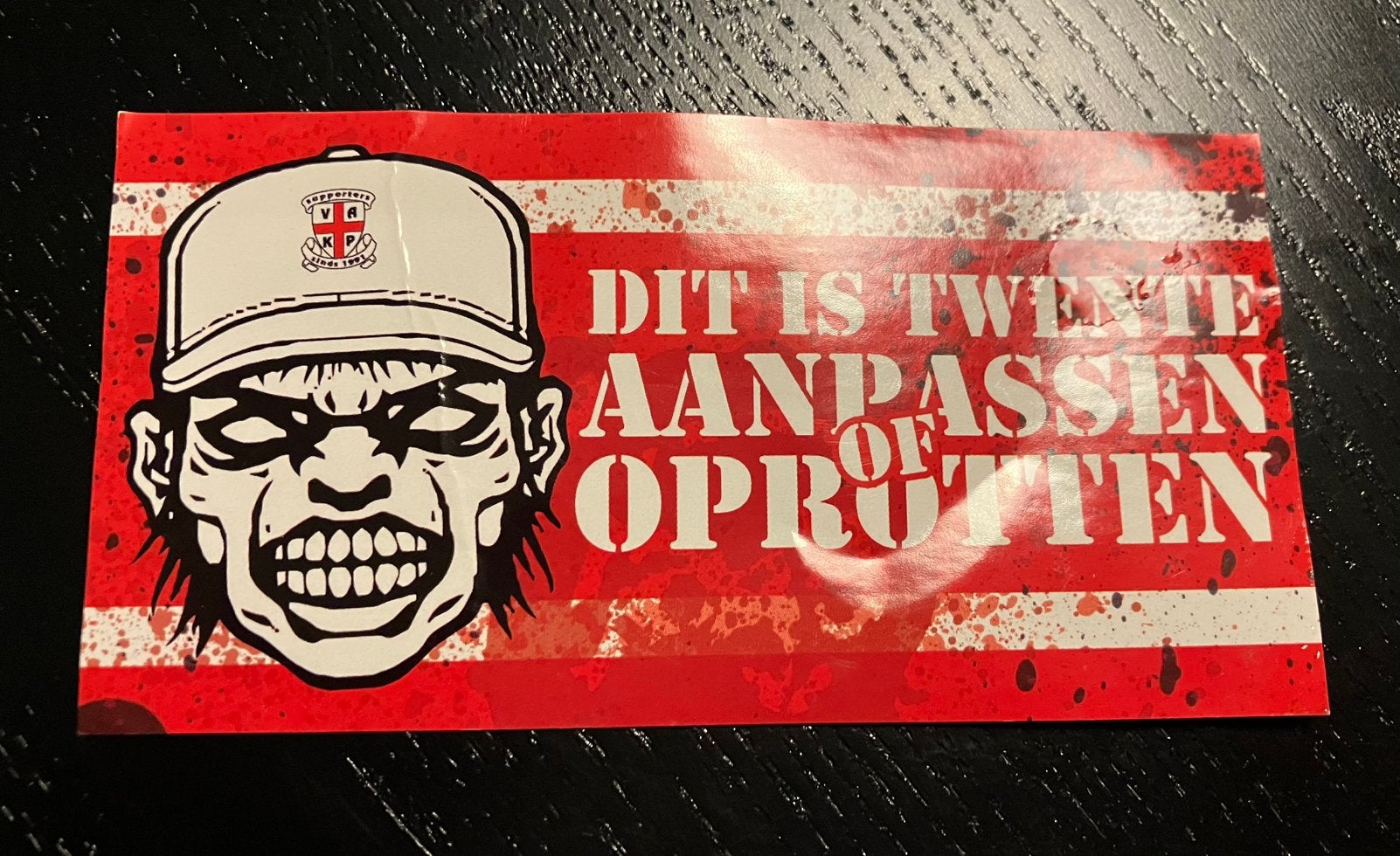 TEAB sticker voor een Tukker, Verzamelen, Ophalen, Zo goed als nieuw, Overige typen