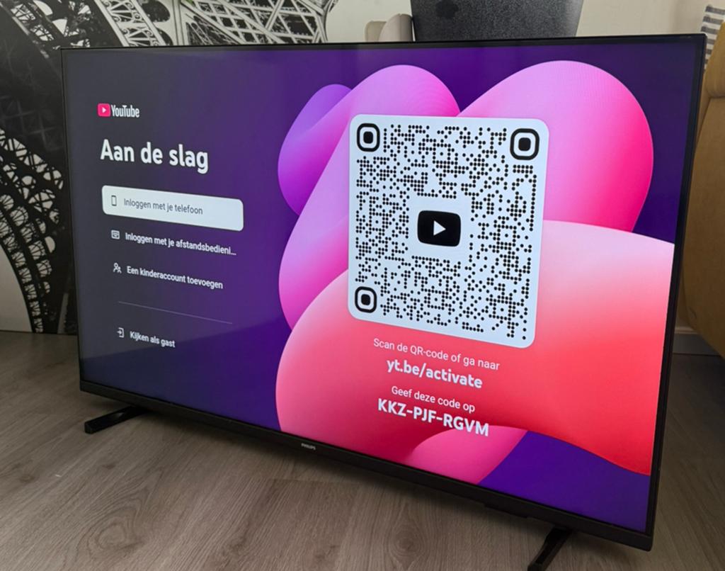 Te koop mooi philips smart tv 55” inches bijne nieuw, Audio, Tv en Foto, Televisies, Ophalen of Verzenden, 100 cm of meer, 50 Hz