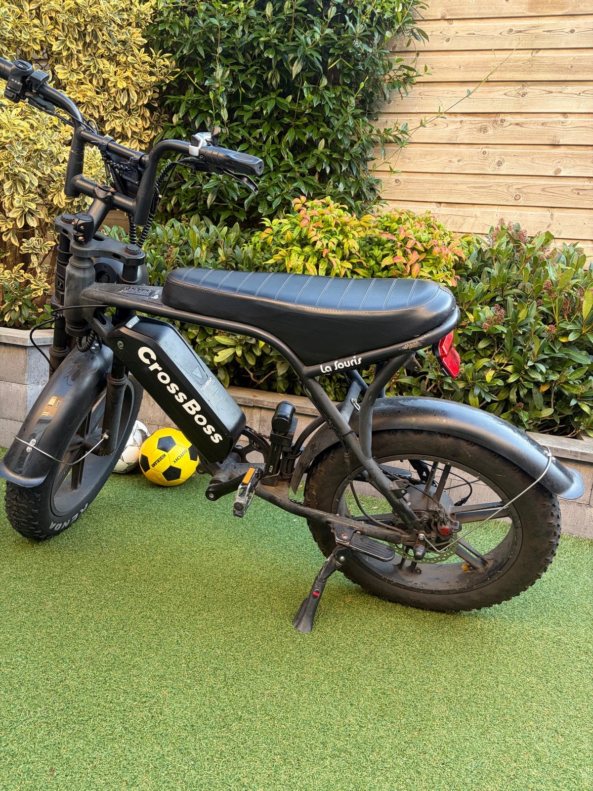 CrossBoss La Souris E-bike - Fatbike, Gebruikt, 51 tot 55 cm, 50 km per accu of meer, Ophalen