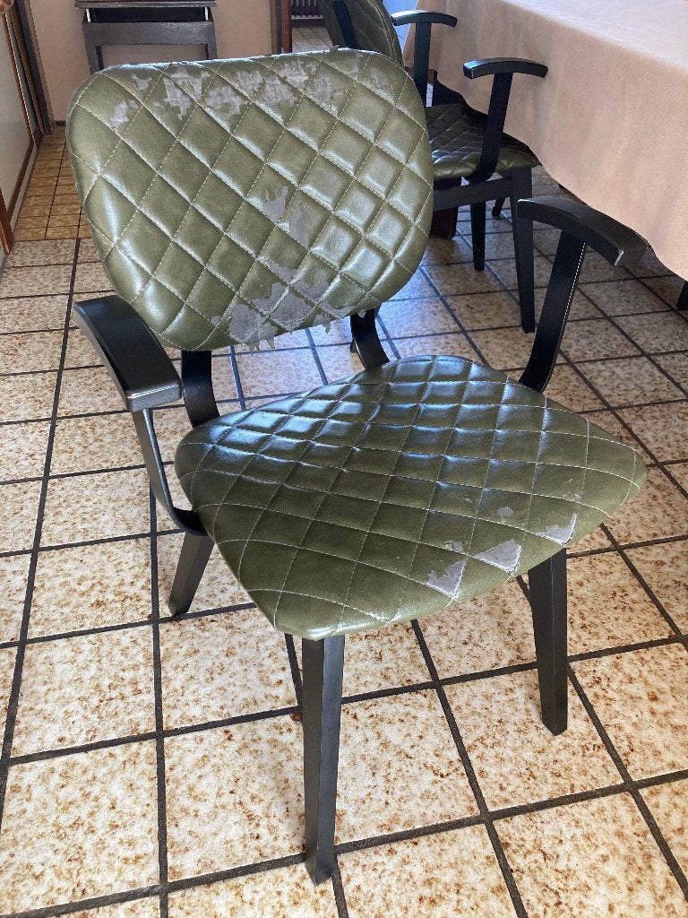eetkamerstoelen, Huis en Inrichting, Stoelen, Ophalen, Gebruikt, Overige kleuren, Vier