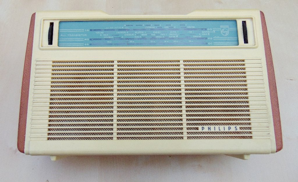Philips L3X061 draagbare Transistor radio, Ophalen