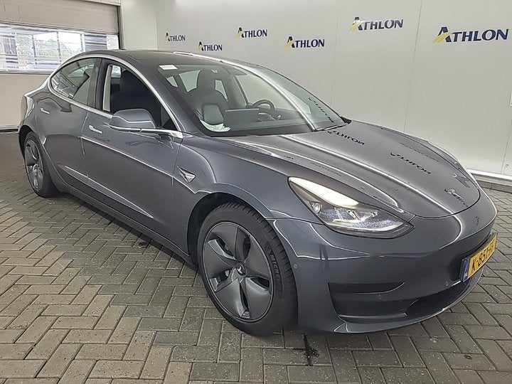 Tesla Model 3 Standard RWD Plus 89,6% SoH [ LFP ACCU+TREKHAA, Auto's, Automaat, Achterwielaandrijving, Gebruikt, Zwart