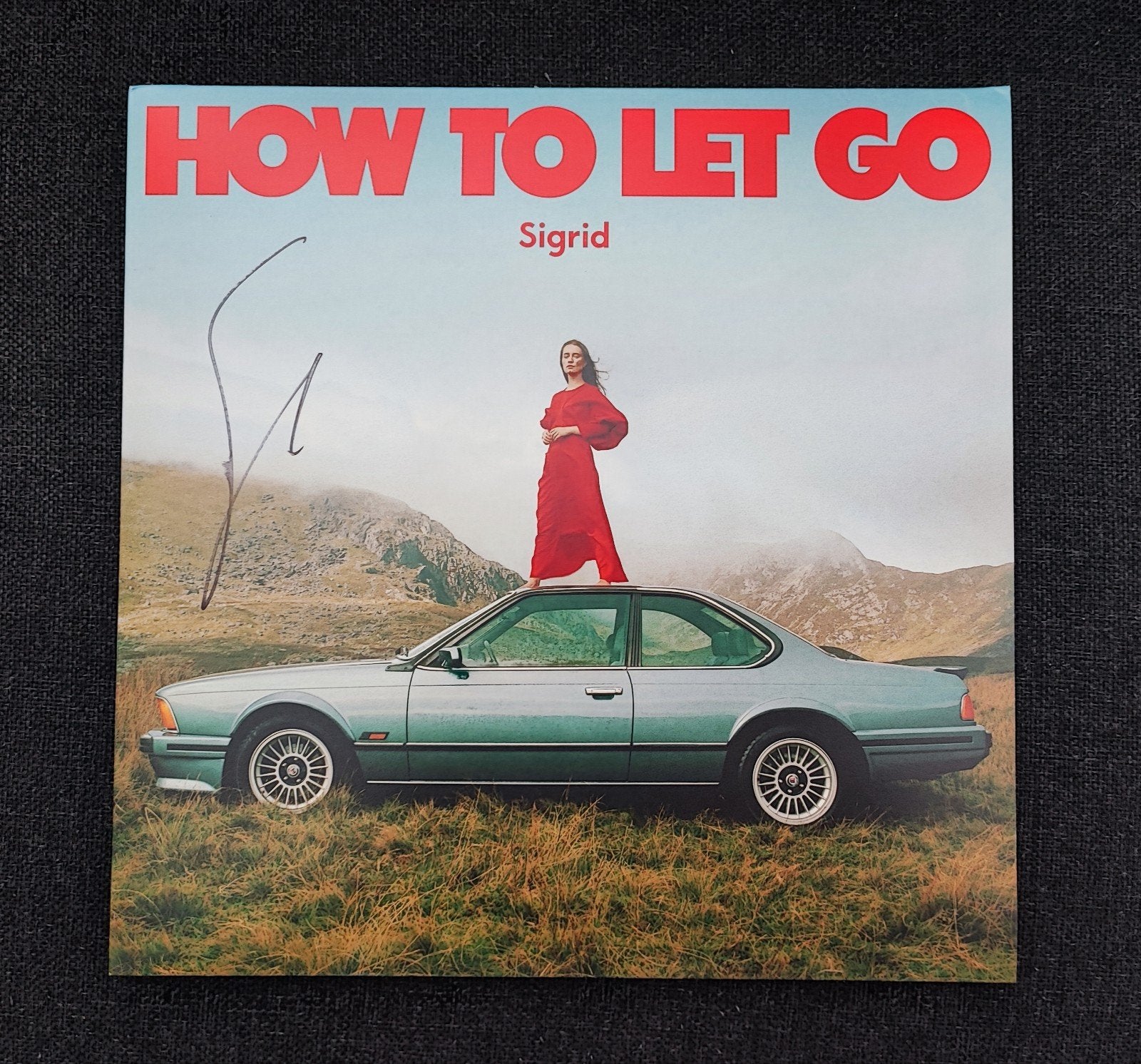 Gesigneerd Vinyl - How To Let Go - Sigrid - Lim. Ed. Green, LP, Verzenden, Zo goed als nieuw, Colored vinyl