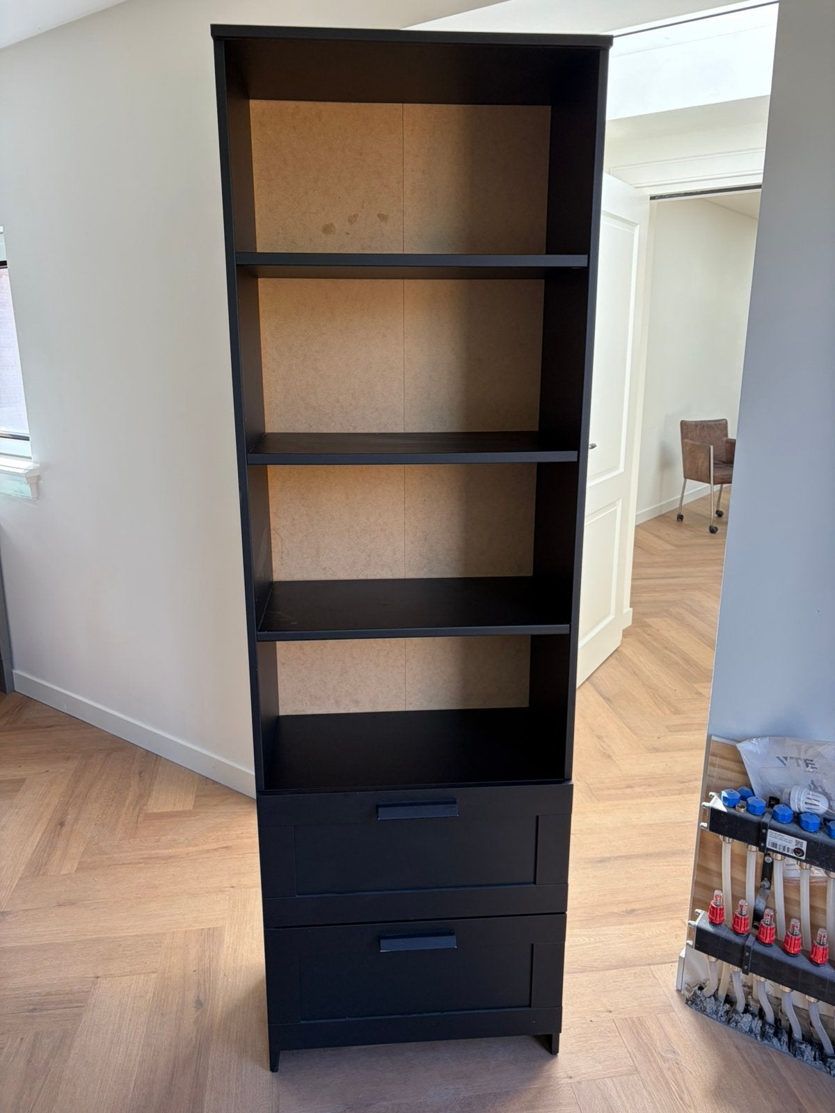 Gratis 1 of 2 IKEA boekenkast(en) HEMNES, Ophalen, Gebruikt, 50 tot 100 cm, 150 tot 200 cm