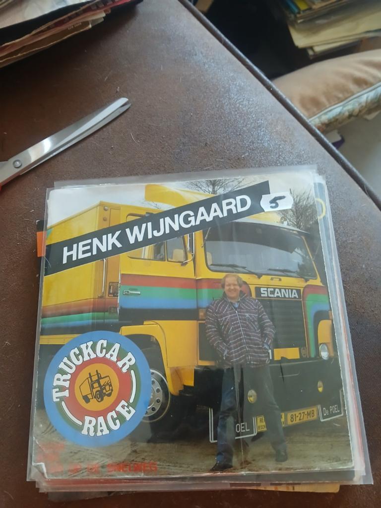 Henk wijngaard   truckcar race, Ophalen of Verzenden, Zo goed als nieuw