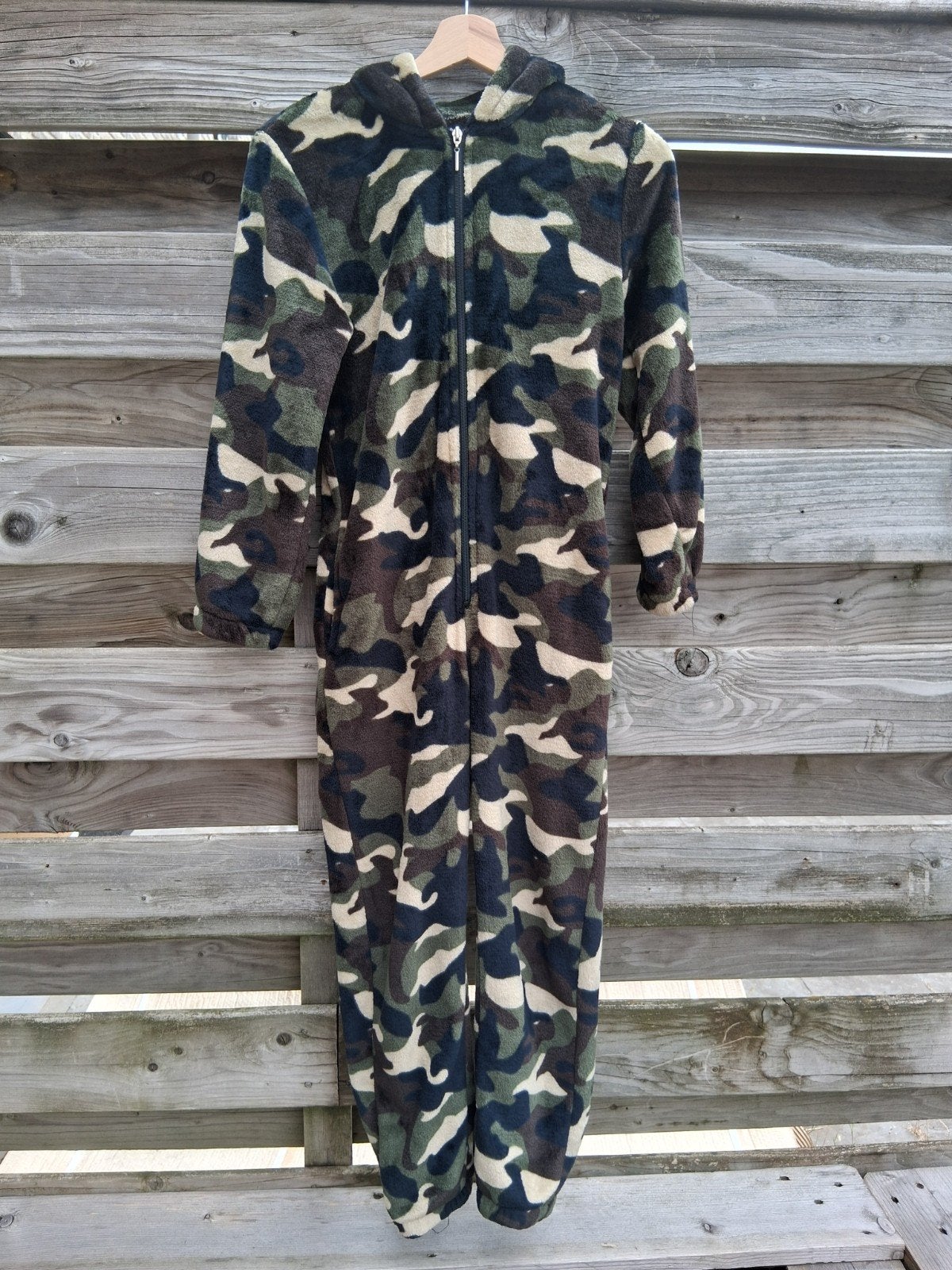 City Comfort camouflage onesie maat 11/12, Ophalen, Overige typen, Jongen of Meisje, Zo goed als nieuw