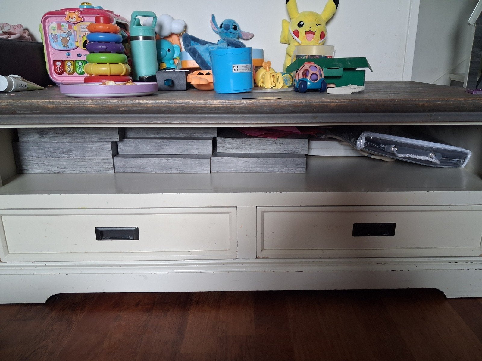 Robuuste salontafel met lades en opbergruimte, Ophalen of Verzenden
