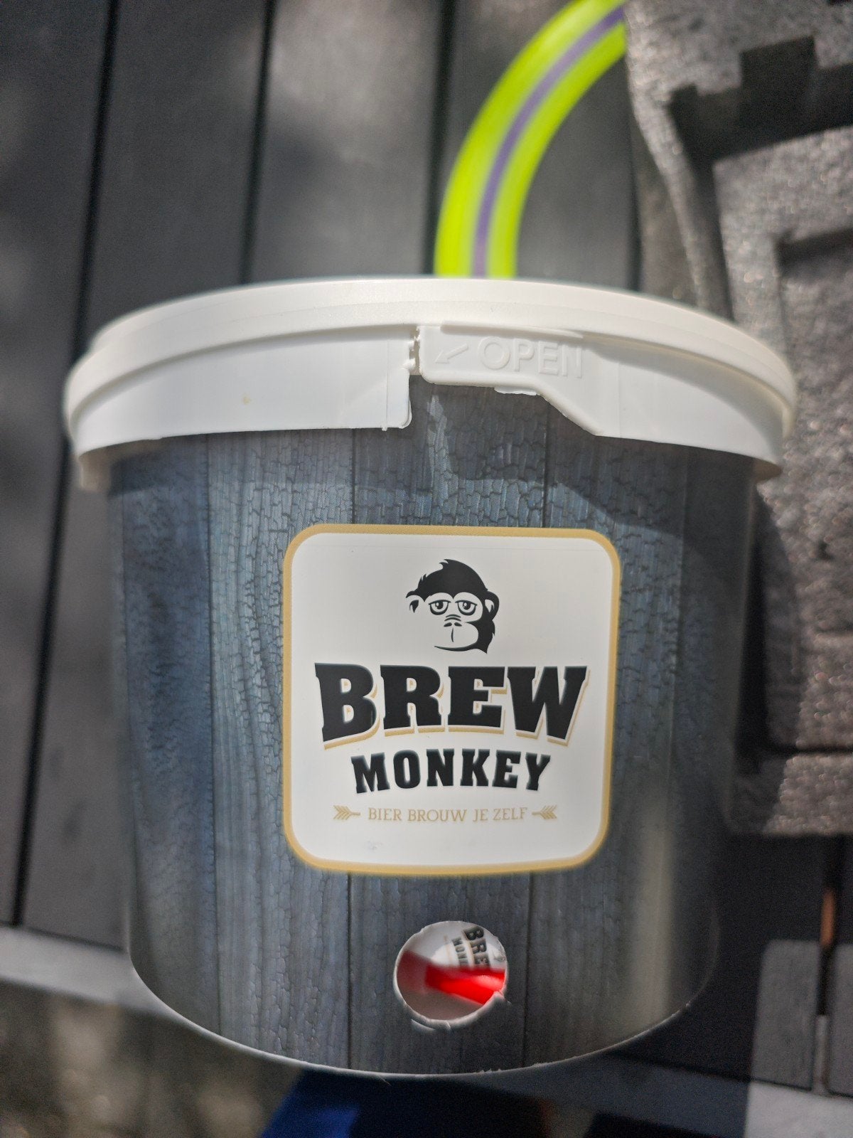 monkey brew bier brouw starters pakket, Ophalen of Verzenden, Zo goed als nieuw