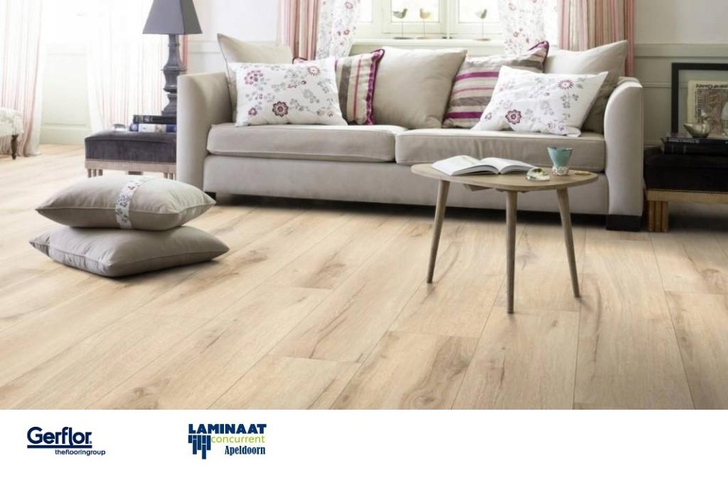 26,76m2 Plak Pvc Cedar Pure Zwaar woon gebruik = €132, Ophalen, Nieuw, Beige, Laminaat