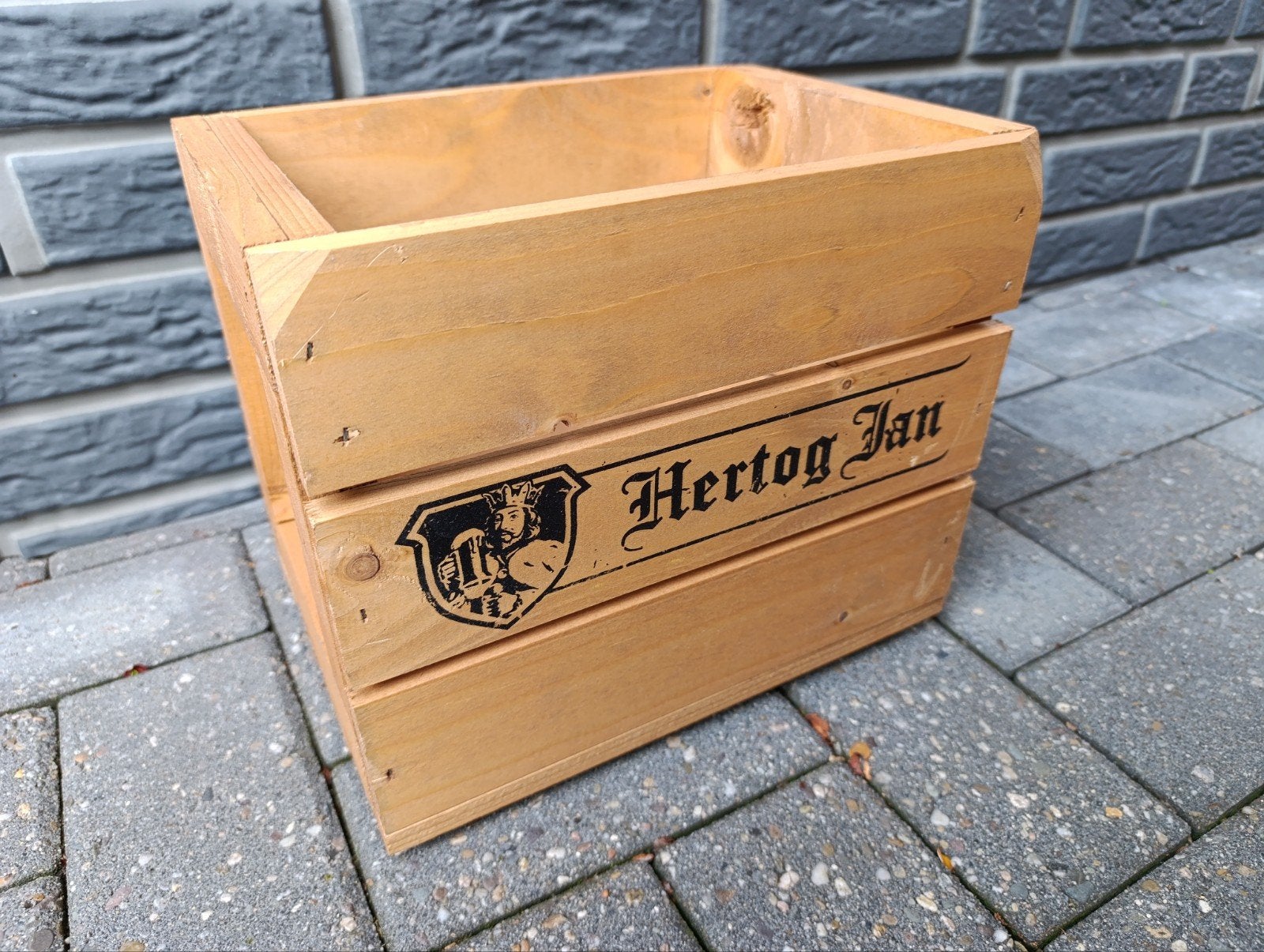 Hertog Jan krat decoratie, Ophalen of Verzenden, Reclamebord, Plaat of Schild, Hertog Jan