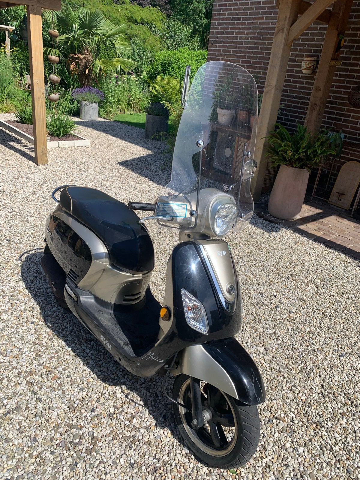 SYM Fiddle III Scooter - Goed onderhouden met windscherm, Ophalen, Gebruikt, Benzine, SYM