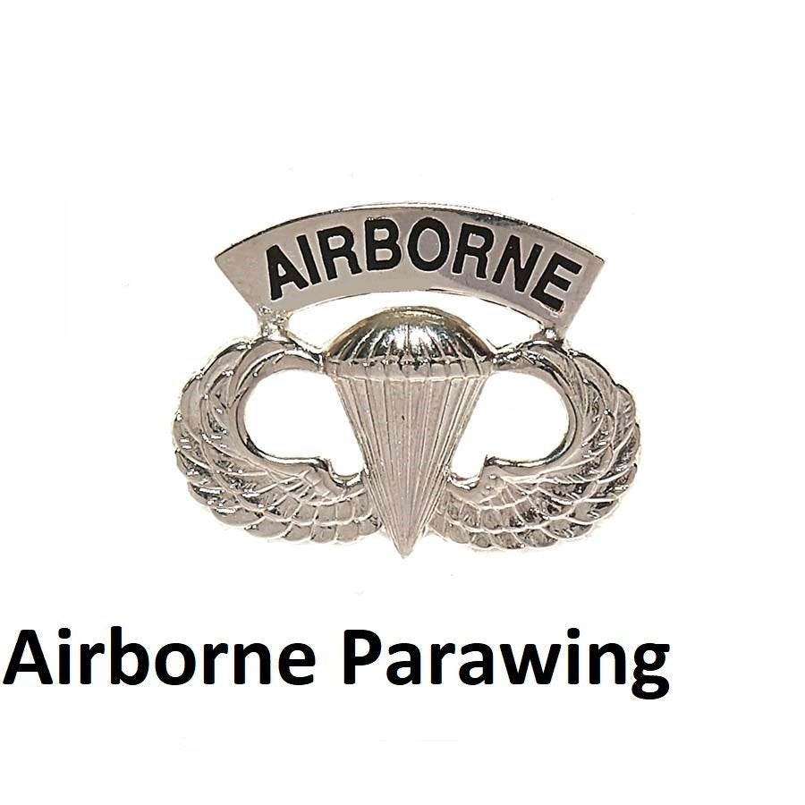 Embleem,Badge,US,Army,Parawing,Airborne, Verzenden, Landmacht, Amerika, Embleem of Badge