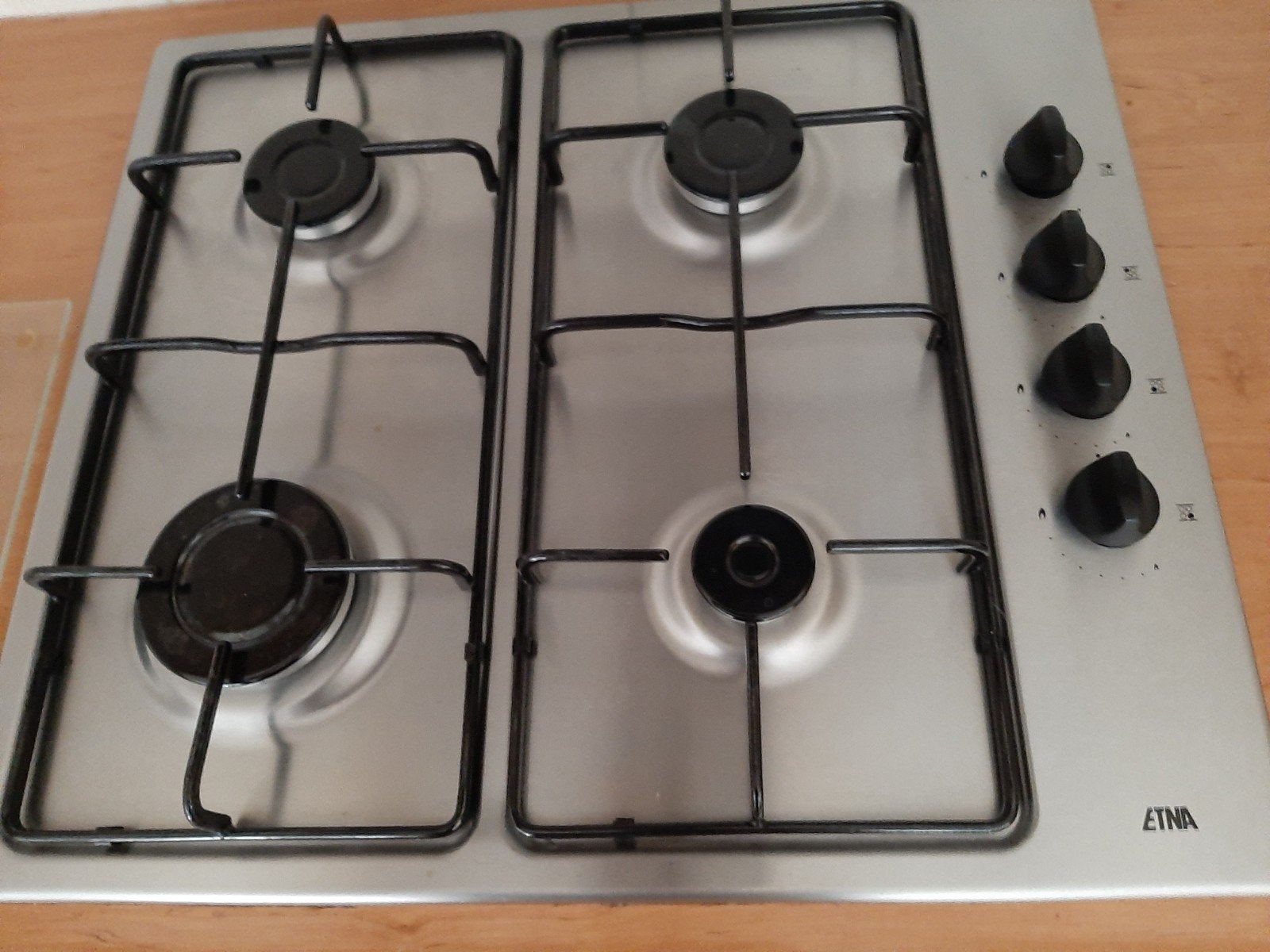 kookplaat Etna, Ophalen, Gebruikt, 4 kookzones, Inbouw