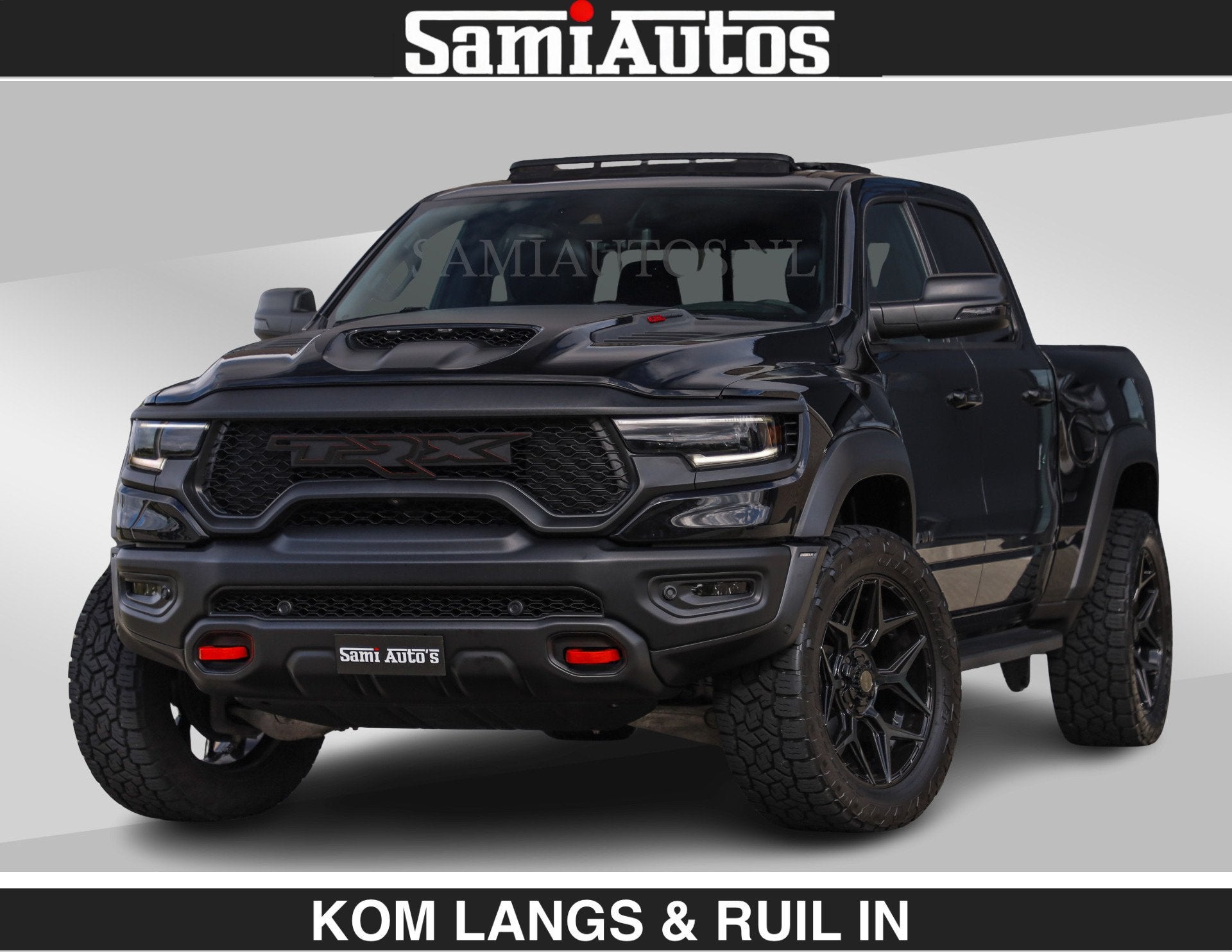 Dodge Ram TRX HELLCAT | 6.2 V8 712PK SUPERCHARGER | RODE STI, Automaat, Dealer onderhouden, Gebruikt, Met garantie (alle)