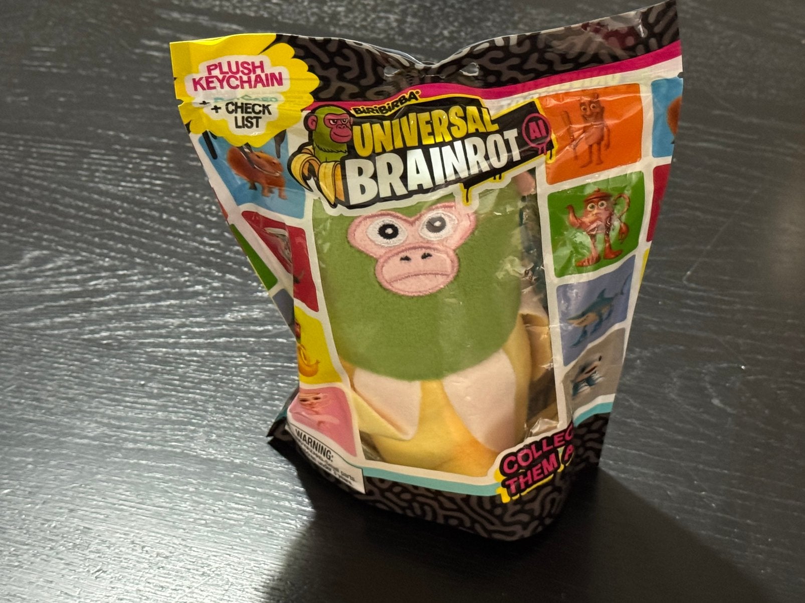 Universal Brainrot Binibirba Plush Keychain – Nieuw, Ophalen of Verzenden, Nieuw, Overige typen
