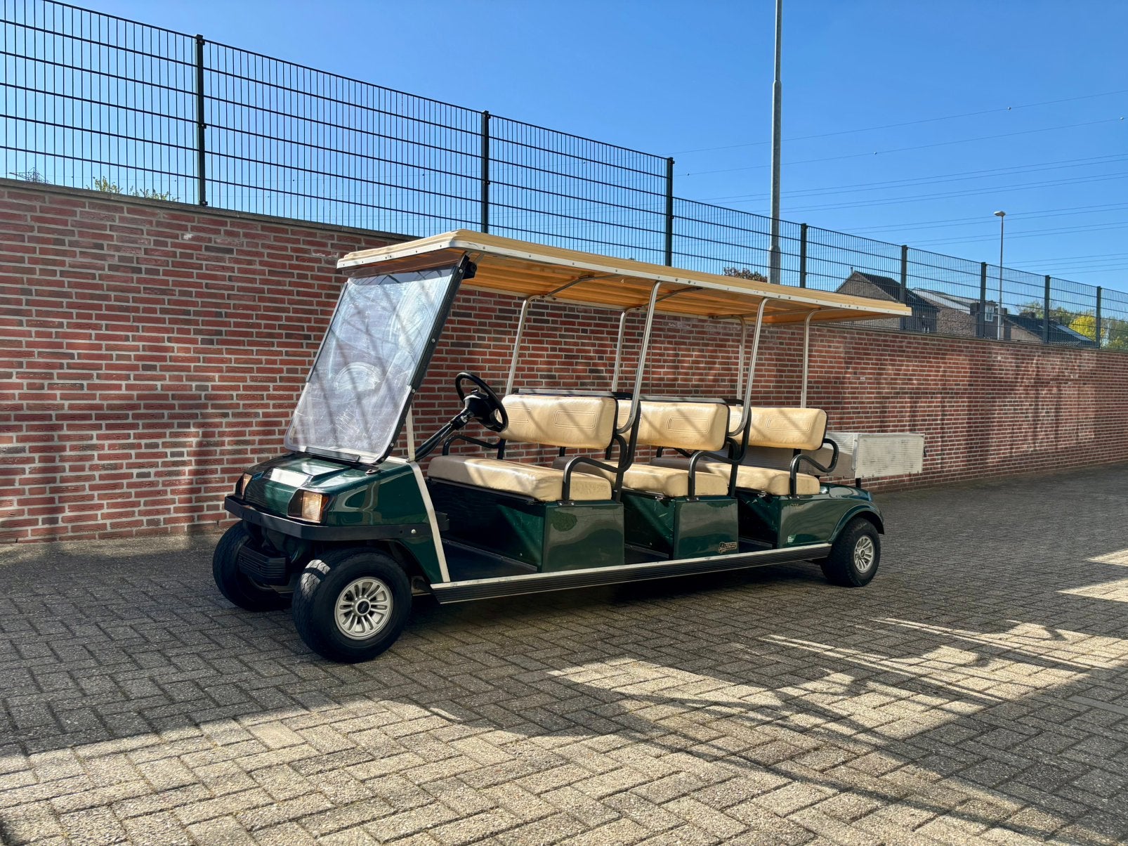 Prachtige Elektrische 6 Persoons Golfkar met Werkbak, Ophalen of Verzenden, Zo goed als nieuw, Golfkar, Overige merken