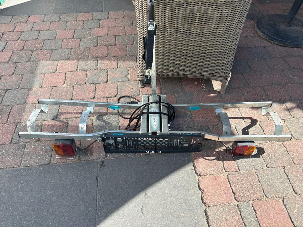 Fietsdrager Multa voor 2 fietsen, Auto diversen, Fietsendragers, Gebruikt, Ophalen of Verzenden, 2 fietsen, Trekhaakdrager