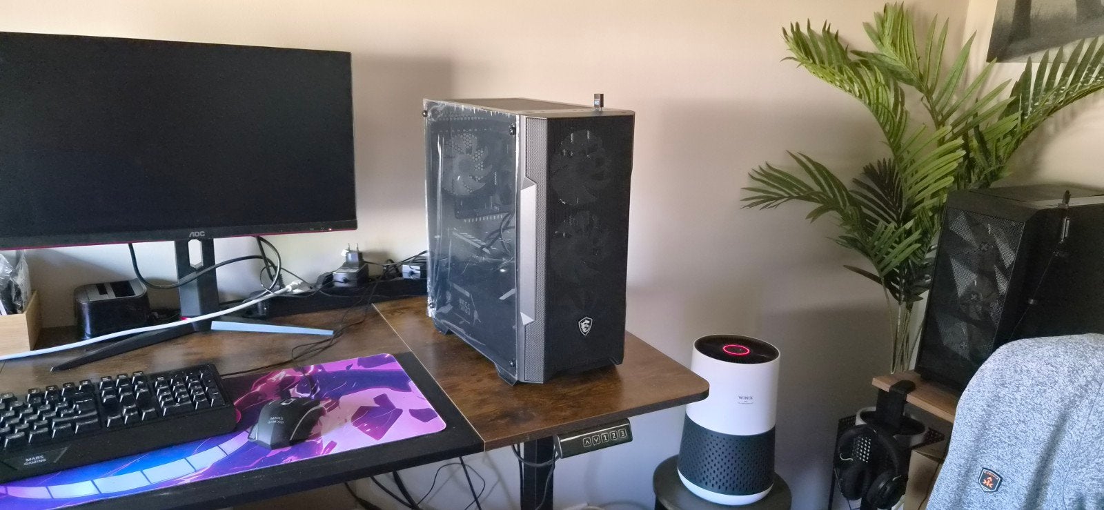 Lichte Gaming PC | RX 580 4GB | Ryzen 5 3400G | 16GB DDR4 |, HDD, Refurbished, Gaming, Met videokaart