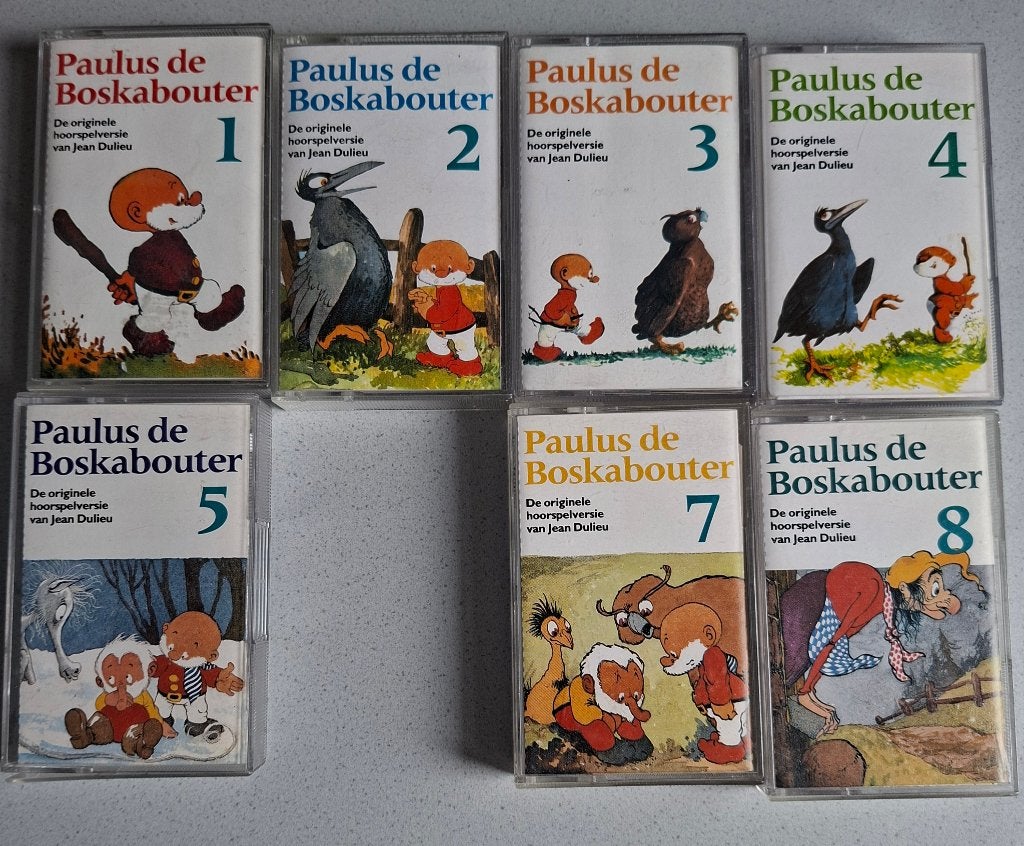 cassette bandjes Paulus de Boskabouter, Ophalen of Verzenden, Gebruikt