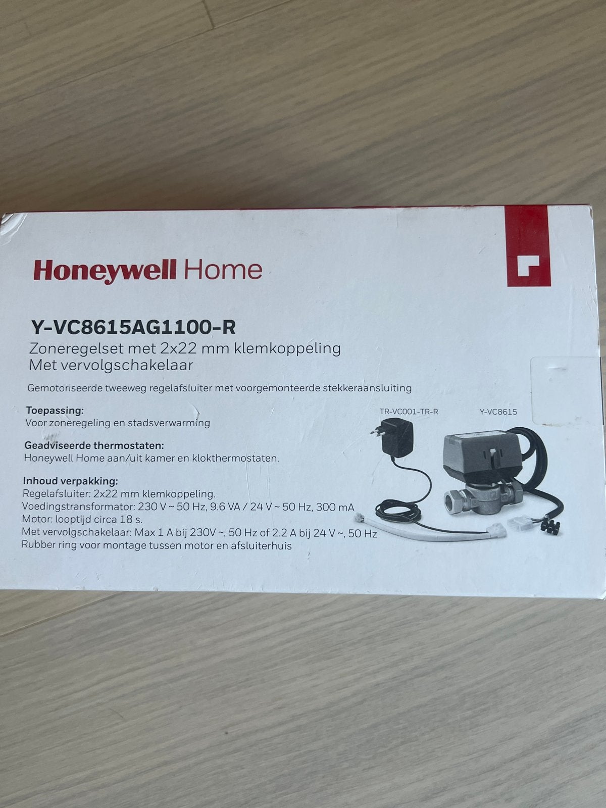 NIEUW Honeywell Home Y-VC8615AG1100-R Zoneregelset, Doe-het-zelf en Verbouw, Verwarming en Radiatoren, Ophalen, Nieuw, Overige typen