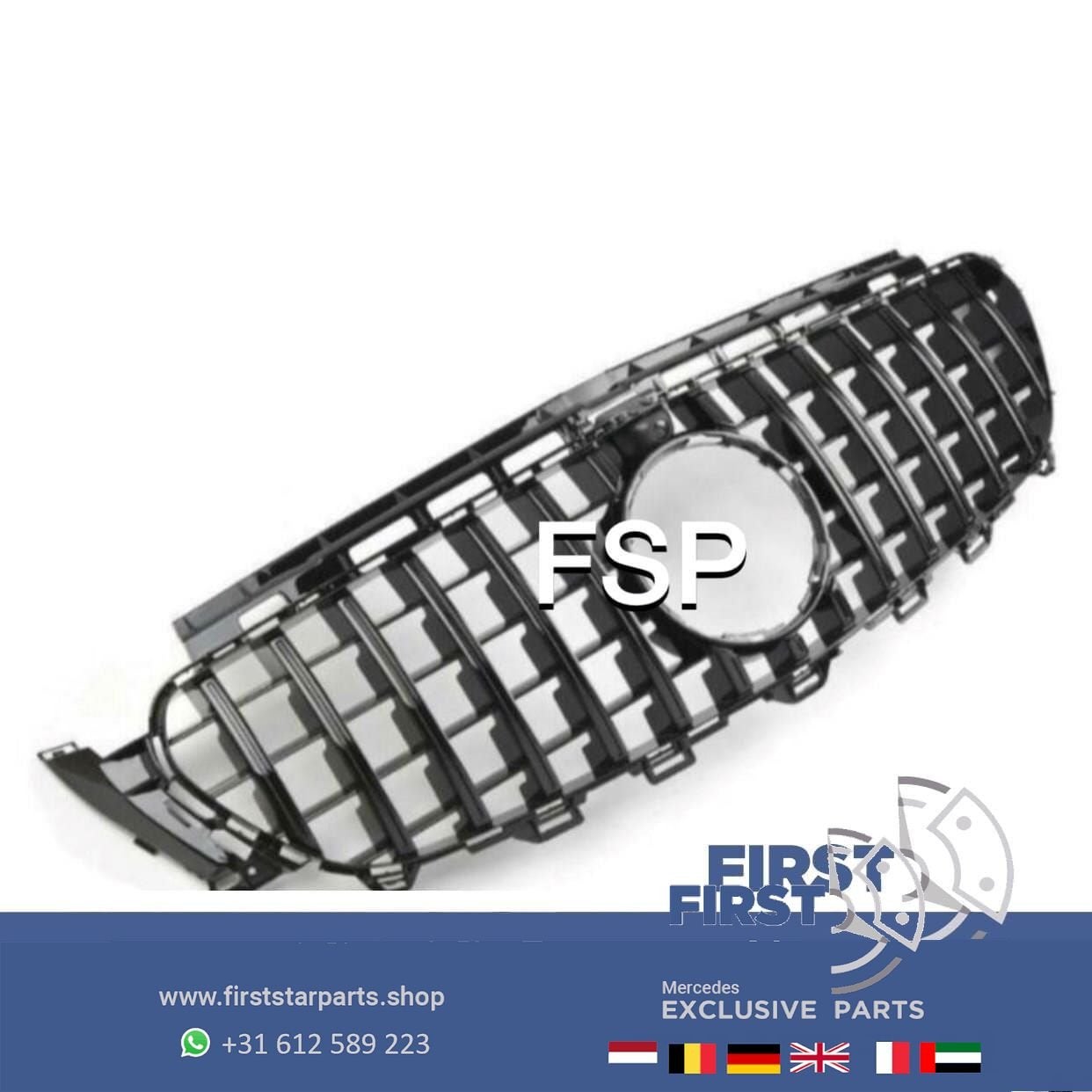 W213 E63 E KLASSE PRE-FACELIFT E63S AMG GT GRIL 2016-2020, Gebruikt, -, Ophalen of Verzenden, -