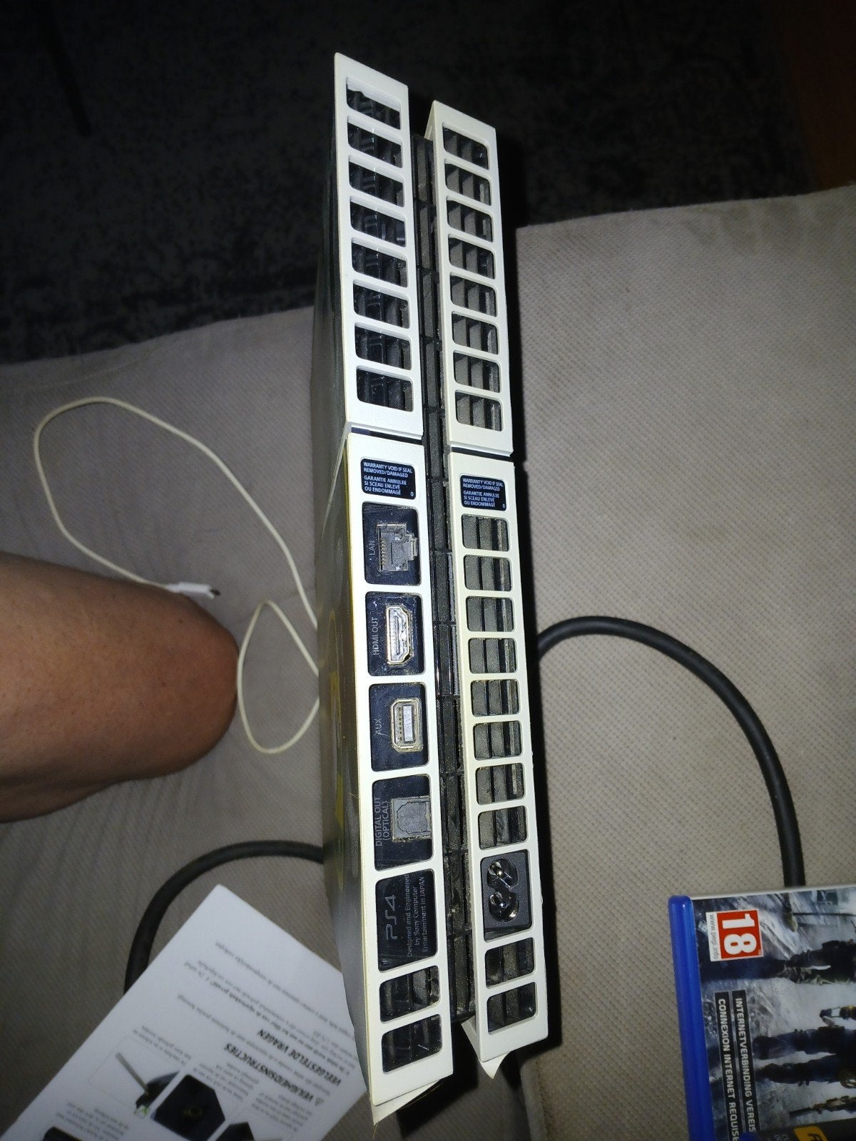 PS4 Slim ADO Den Haagt games en controlle, Ophalen of Verzenden, Met 1 controller, Slim, 500 GB