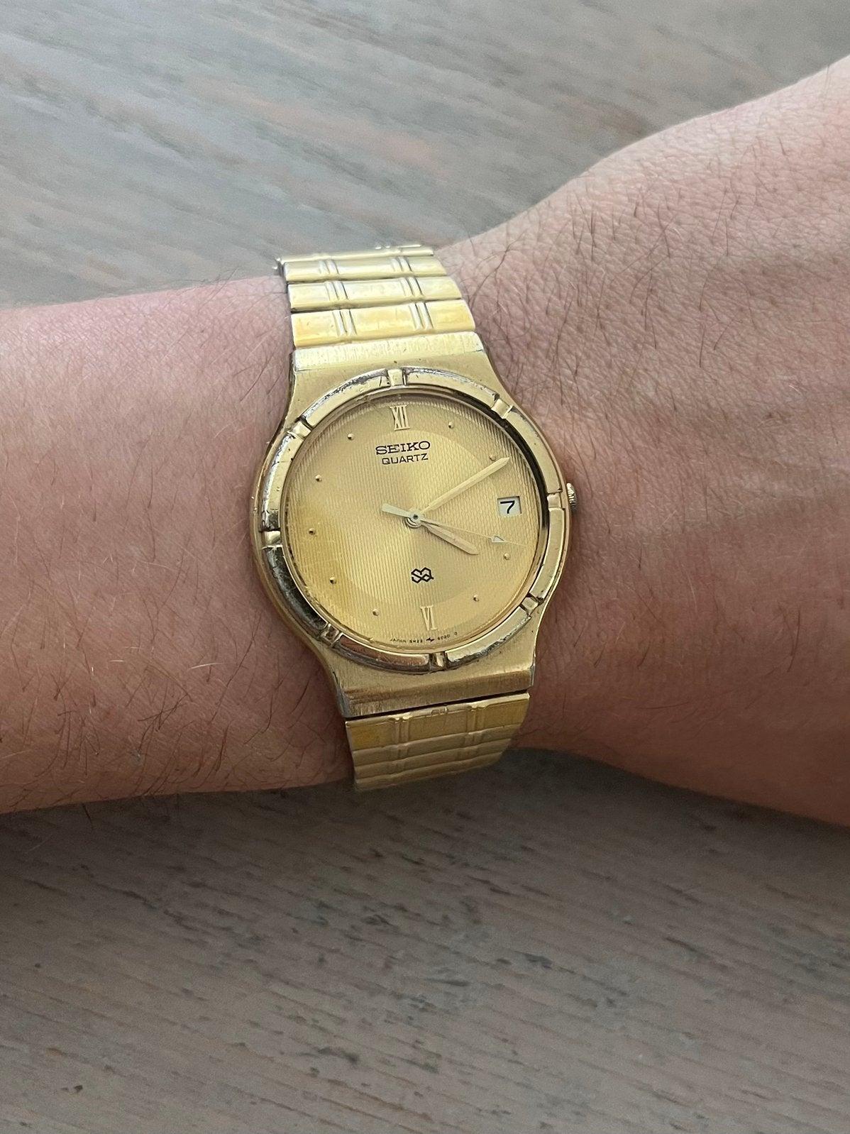 Seiko uit jaren 90, Sieraden, Tassen en Uiterlijk, Horloges | Dames, Ophalen, Zo goed als nieuw, Staal, Seiko