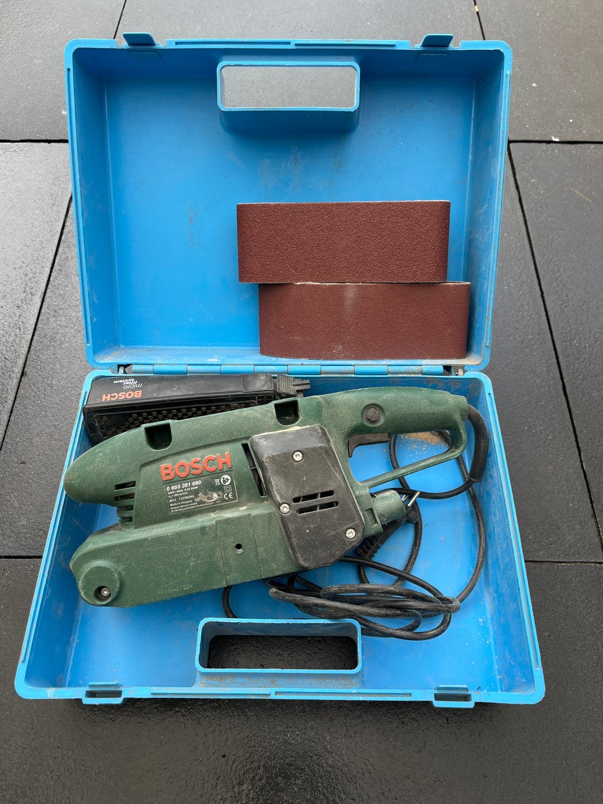 Bosch Bandschuurmachine, Ophalen, Gebruikt, Minder dan 600 watt, Bandschuurmachine