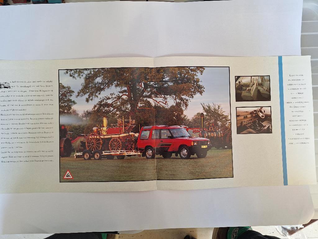 Landrover Discovery 2 folders, Landrover, Ophalen of Verzenden, Zo goed als nieuw, Overige merken