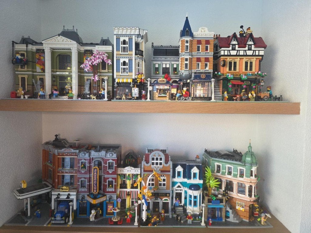 LEGO Modular Buildings collectie – 7 complete sets, Ophalen, Lego, Zo goed als nieuw, Icons
