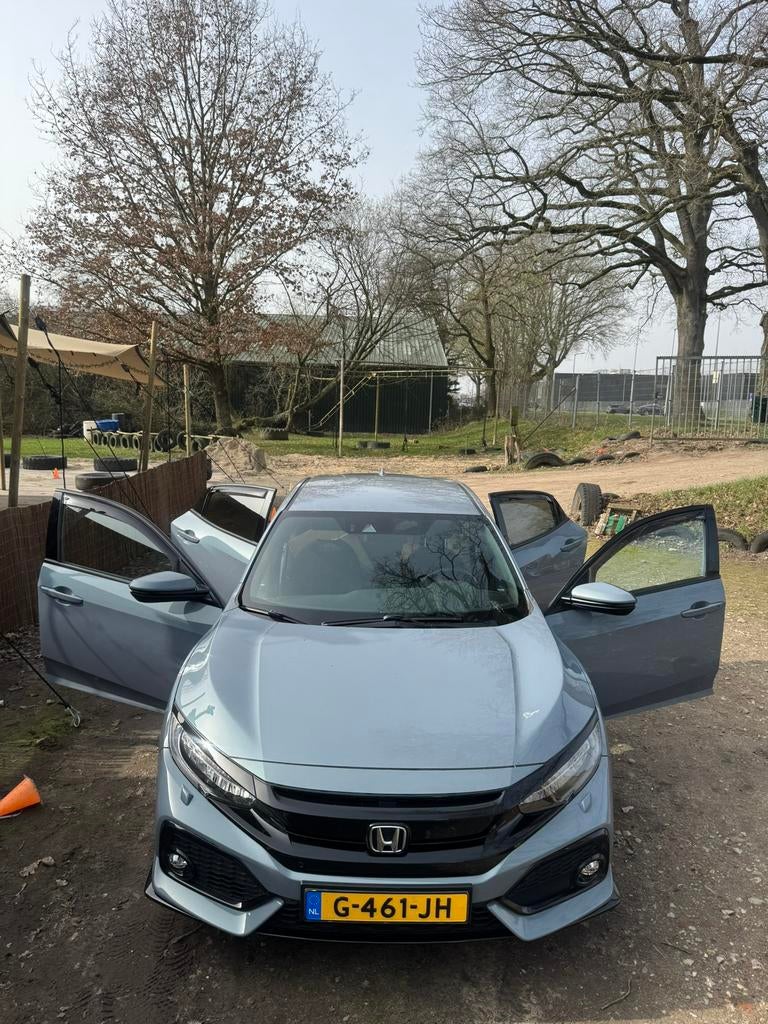 Honda Civic 1.5 i vtec turbo sportedition, Auto's, Honda, 1228 kg, Stof, 1498 cc, Zwart