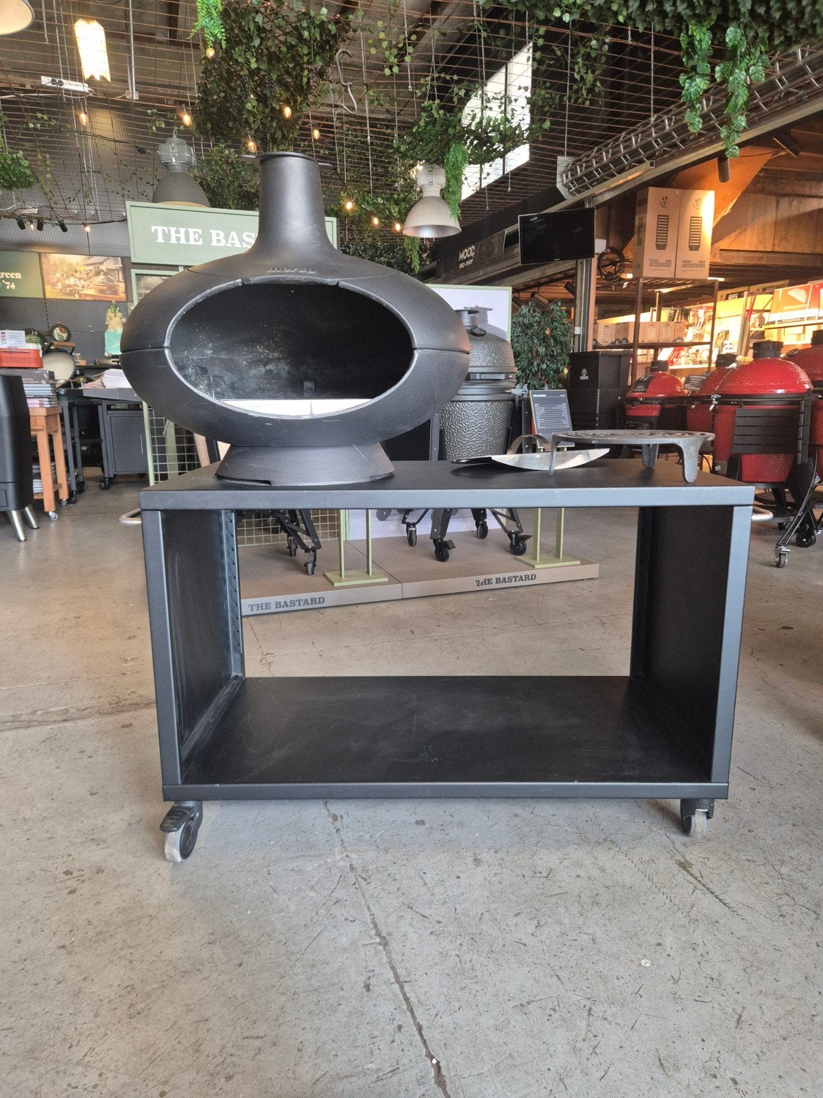 Morsø Forno Pizzaoven Gietijzer met Accessoires, Ophalen of Verzenden, Gebruikt, Morsø